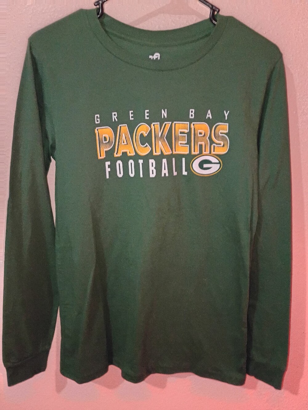 BOYS GREEN BAY PACKERS SIZE LARGE Long Sleeve Tee -